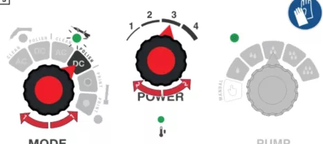 Settings for polishing